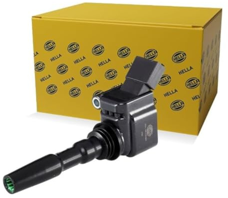 HELLA 5DA 358 057-281 Ignition Coil - 12V - 3-pin connector