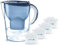 Filter Jug Brita Marella XL PP (Blue) + 4 Water Filter Cartridges