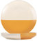 Nicola Spring Stoneware Dinner Plates - 20.5cm - Mustard - Pack of 4 - Ceramic Flecked Two Tone Plates Tableware Dishwasher & Microwave Safe Crockery for Starters, Sides, Mains & Desserts