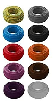 CAVO UNIPOLARE FS17 FLESSIBILE 1X1.5-2.5-4-6 mm² IN MATASSA LUNGHEZZA 20 MT (1.5, ROSSO)