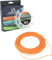 Maximumcatch Fliegenfischen Schnur mit Schlaufen, schwimmende Fliegenschnur 30,5m lang, WF3F/4F/5F/6F/7F/8F, sechs Farbe (WF4F, Orange)