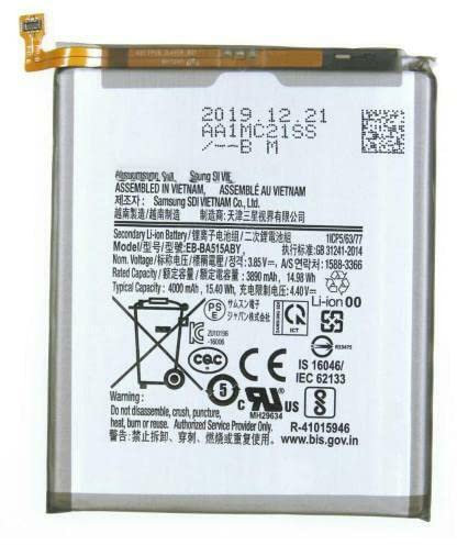 Batterie EB-BA515ABY Compatible pour Samsung Galaxy A51 SM-A515f