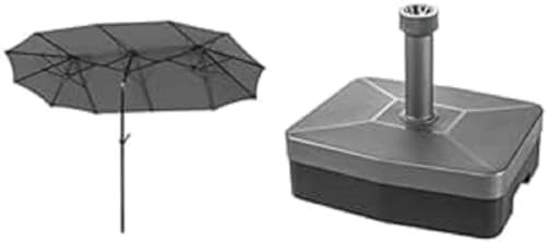 Schneider Salerno 300x150 anthracite + PE stand (for sand) anthracitegrey/black