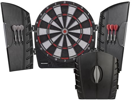 Accudart Spark Electronic Dartboard – 30 Games, 174 Variations, Computer Challenge Mode, Easy‑Read LED Scoring for Up to 8 Players – Includes 6 Soft‑Tip Darts & Extra Tips