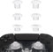 eXtremeRate Edge Sticks Analogici Scambiabili per ps5 Controller,Levette Analogiche Intercambiabili Thumbstick Ricambio per ps4 PRO Slim Joystick-Trasparente