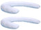 Dreamolino Swan Kissenbezug - 2er Set - Speziell Designed Swan Pillow Kissen - Weich und anschmiegsam - Maschinenwaschbar