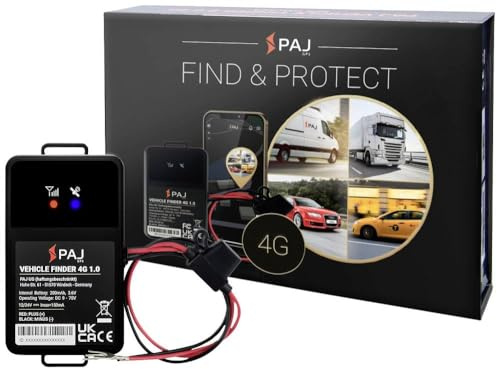 PAJ GPS Vehicle Finder 4G 1.0 GPS Ortungssystem Fahrzeugtracker Schwarz 1 St.