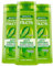 Garnier Fructis Anti-Forfora Shampoo Lenitivo per Capelli Normali Formula Vegana con Tè Verde Senza Siliconi Elimina e Previene la Forfora - 3 Flaconi da 250ml