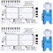2 Set EKG-Lineal ECG/EKG 7 Step Ruler Card for ECG/EKG Interpretation Pocket ECG EKG Card Ruler ECG Reference Guide with Protect Sheath ECG/EKG Assessment Tool Referenzleitfaden für Elektrokardiogramm