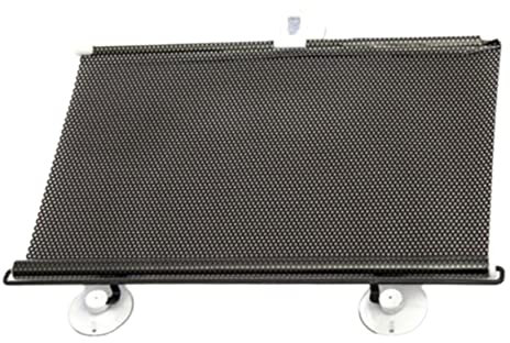 Homoyoyo Cortina Opaca con Ventosa para Balcón y Puertas Correderas Cortina Sunshade Sin Perforaciones para Privacidad y Protección Solar Interiores y Exteriores Fácil Instalación Negro