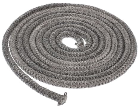 GALPADA Dichtungsseil Für Kaminofen Und Holzöfen Glasfaser Türdichtung Hitzebeständig Einfach Auszutauschen Vielseitig Einsetzbar Für Öfen Und Grilltüren