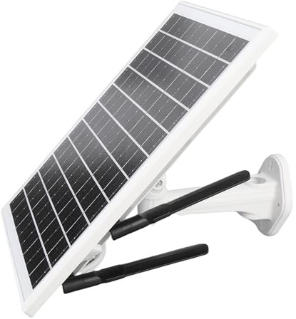 Akozon Akozon Solar Solar Officed Outdoor 4G Modem Router avec Panneau Solaire 15W et Batterie 25600mAh, Idéal pour Le Camping, Les VR et l'extension WiFi en Plein Air