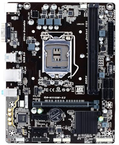 motherboard Fit For GIGABYTE GA-H110M-S2 H110 LGA 1151 I3 I5 I7 DDR4 32G