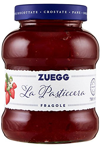 Zuegg - Le Vellutate, Confettura di Fragole - 6 pezzi da 700 g [4200 g]