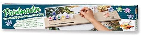 Schipper 605210763 Malen nach Zahlen, Paintmaster - die praktische Hilfe Kunstwerk aus Lindenholz, 540 x 90 x 18 mm