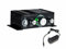 Kinter MA170+ 2-Channel Auto Home Cycle Arcade DIY 2 x 18 W Mini Amplifier Bass Treble RCA Input Audio Mini Amplifier with 12V 3A Power Supply Black