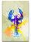 Paul Sinus Art Hummer 90x60cm auf Leinwand gespannt fertig zum aufhängen