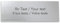 Namensschild aus Acryl in Edelstahl-Optik mit personalisierter Gravur - 180 x 65 mm, silber-metallic - Türschild, Klingelschild