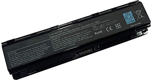 Backupower Replacement Laptop Battery for Toshiba PA5108U-1BRS PA5109U-1BRS PA5110U-1BRS PABAS271 PABAS272 PABAS273 Satellite C40-AD05B1 C40-AT15B1 C40-AS20W1 C40-AT19W1 C40-AT01W1 C40-AS22W1