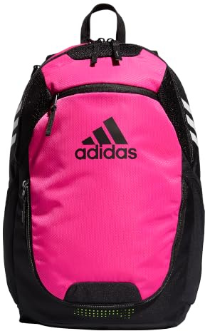 adidas Unisex-Erwachsene Stadium Team Sports Backpack for Men and Women (36l) Durable Athletic Laptop Bag Rucksacktasche, Shock Pink/3.0, OSFA