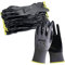 NITREX 250 10 Paia di Guanti da Lavoro per Uso Generico – Palmo Rivestito in Nitrile – Resistente all’Abrasione - Guanti Protettivi per Uso Industriale e Meccanico – Taglia 8 (M)