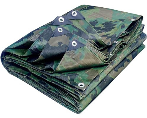 WERKA PRO Bâche Camouflage 130g/m2 5x6m