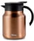 Tiken Jarra Térmica para Café de 1L, Termo de Acero Inoxidable de Doble Pared con Vacío para Bebidas Calientes y Frías