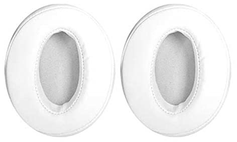 HD 4.50 BTNC Earpads Replacement Protein Leather Ear Pads Cushions Cover Repair Parts Compatible with Sennheiser HD 4.50BT, HD 4.50BTNC, HD 4.40BT Wireless Headphones (White)