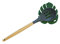 FISURA - Original Spoon Holder - Leaf Shaped, Silicone Spoon Rest Kitchen, Green Utensil Rest, 11.5 x 11.5 cm