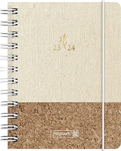 BRUNNEN Schülerkalender „Natural Neutrality“ 2023/2024 1 Seite = 1 Tag A6 natur