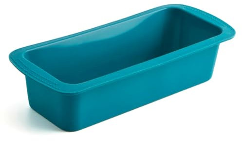 Quid Molde Desmontable Silik One Azul Plástico (27,5 x 12 cm) (Pack 6X)