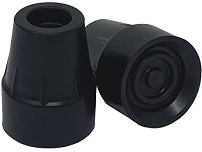 Doppelpack Ersatz Gummifüße 17mm und 20mm Rutschfest durch echtem Gummi mit eingegossener Metallscheibe (17 mm)