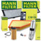 MANN-FILTER Inspektionspaket Filterset 1x Ölfilter, 1x Luftfilter, 1x Innenraumfilter, 1x Kraftstofffilter, 1x Ölablassschraube Kompatibel mit BMW 3er (E90)(E93)(E92)(E91), X1 (E84)