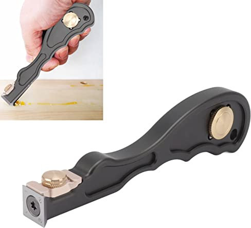 Topyond Markierungsmesser, Holzkarbid-Einsatzschaber, Aluminiumlegierung, Leimschaber, Entferner, Holzbearbeitung, Reinigung, Entschleimungswerkzeuge Für Heimwerker Und Profis