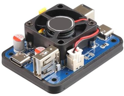 Power 5V5A PD Versorgungsmodul für RPi 5 Power Module Wide Voltage Two Input Two Output Multiple Ports Adjustable Voltage Module