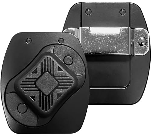 Magnetic Tool Holder & Tape Measure Holder, Magnet Belt Clip Holster for Hammer,Screw,Pliers,Spanner,Trowel | Clip-on Tool Belt Drill Holder for Impact Driver,Any Tools w/Hanger Clips [2-Pack]