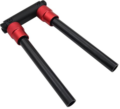 CAIONPLE Klappbarer Lenker für Fahrräder, Um 90 Grad Faltbar, Aluminium, Kick-Stunt-Scooter, Fahrrad-Lenker, Ersatzteile