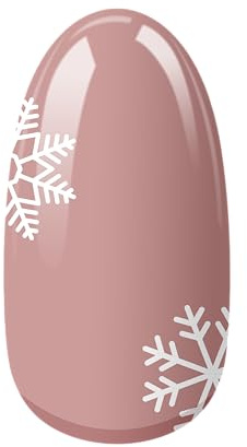 Original Miss Sophie Nagelfolien I 24 ultra-dünne Nagellack-Streifen Winter Babe I Für Finger- & Fußnägel I Hält auf Natur- sowie lackierten, Acryl-, Gel- & Shellac-Nägeln
