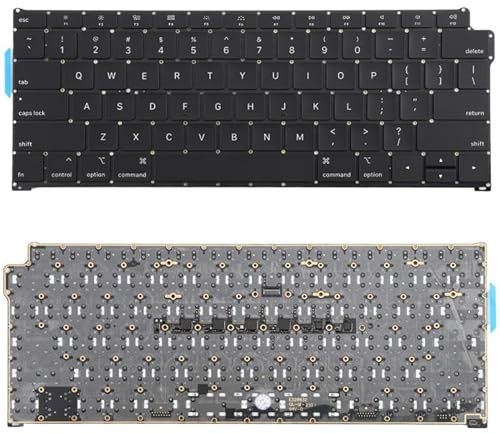 ZLALISA Pantalla LCD para MacBook Air Retina 13 A1932 2018 2019 versión de EE. UU. Teclado para pantalla LCD