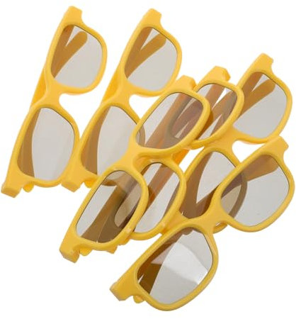 ifundom 6pcs Glasses for Cinema Boys and Girls Party Glasses Movie Plastic Viewing Eyewear for Boys and Girls