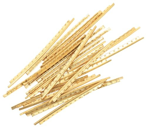 GOOHOCHY 20stücke Gitarrenbunddraht Für Akustik Gitarren Bünde Langlebig Und Installieren Für Musiker Und Gitarrenenthusiasten