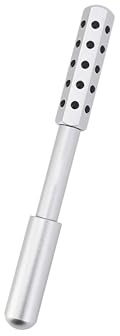 Rouleau de massage facial Uplift, sculpteur de beauté, pour le raffermissement et les soins de la peau, adapté aux hommes et aux femmes (argent)