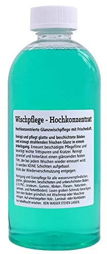 Wischpflege-Konzentrat - Reinigungsmittel für Saugwischer - z. B. Vorwerk Saugwischer Kobold SP520 530 - Bestleistung beim Wischen - Hochwertige Qualität