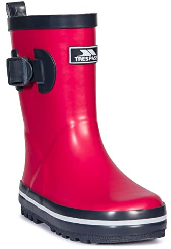 Trespass Trumpet, Unisex-Kinder Gummistiefel, Mehrfarbig (Pink Lady Print PLD), 33 EU (1 UK)