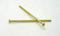Brass finish Electrical Screws M3.5mm x 75mm Length for fixing Sockets Plugs or Switches (75mm Pack of 2)