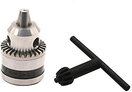 Schnellwechsel-Bohrfutter-Konverter, 1,5-13 mm Kapazität, 3/8-24UNF Gewindebohrfutter mit Schlüssel