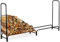 BAKAJI Portalegna Supporto Scaffale Struttura Tubolare in Metallo Porta Legna da Interno Esterno Legnaia Casa Giardino per Camino Caminetto Stufa Design Moderno (240 x 120 x 35 cm)