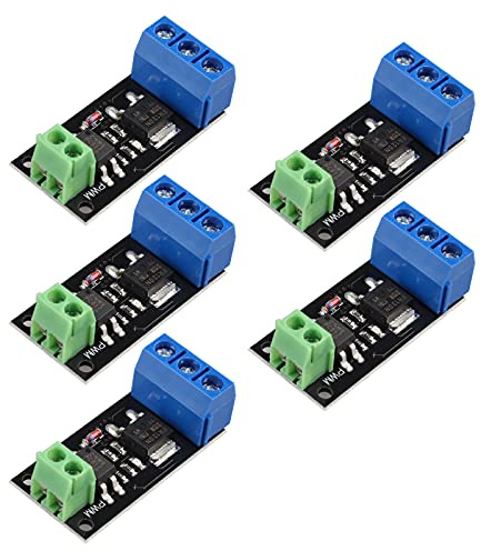 HALJIA 5PCS FR120N MOS Module MOSFET Control Module Field Effect Module Isolation MOSFET/MOS Tube FET Module Replacement Relay