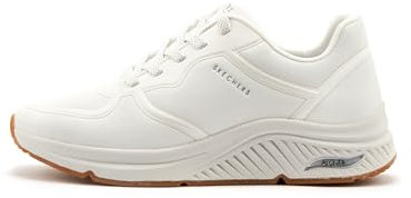 Skechers Damen Arch FIT S Mile Makers Sneakers, White, 40 EU