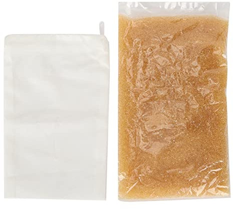 Pssopp 500ml Aquarium Wasserenthärter Fisch Weichwasserharz Wasserenthärter Kissen Ionenaustausch Aquarium Filtermaterial
